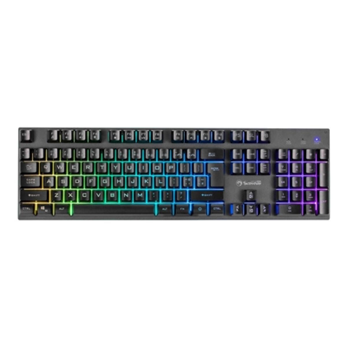 Marvo Scorpion K604 Soldat 20 Wired RGB Multimedia UK Layout Gaming Keyboard