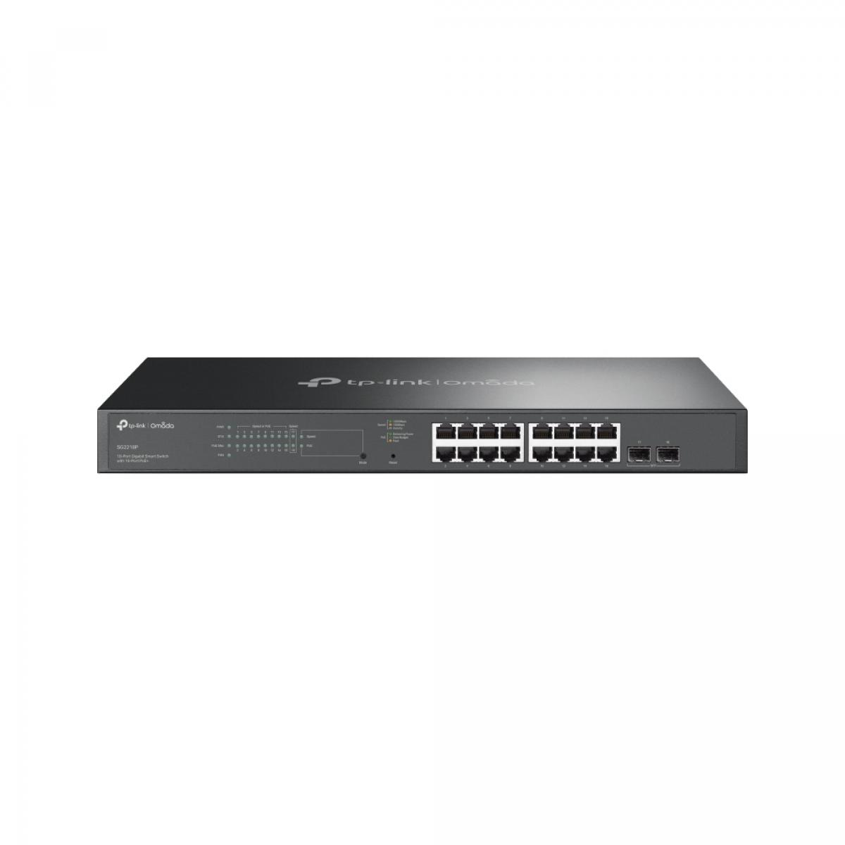 TP-Link Omada 18-Port Gigabit Smart Switch with 16-Port PoE+