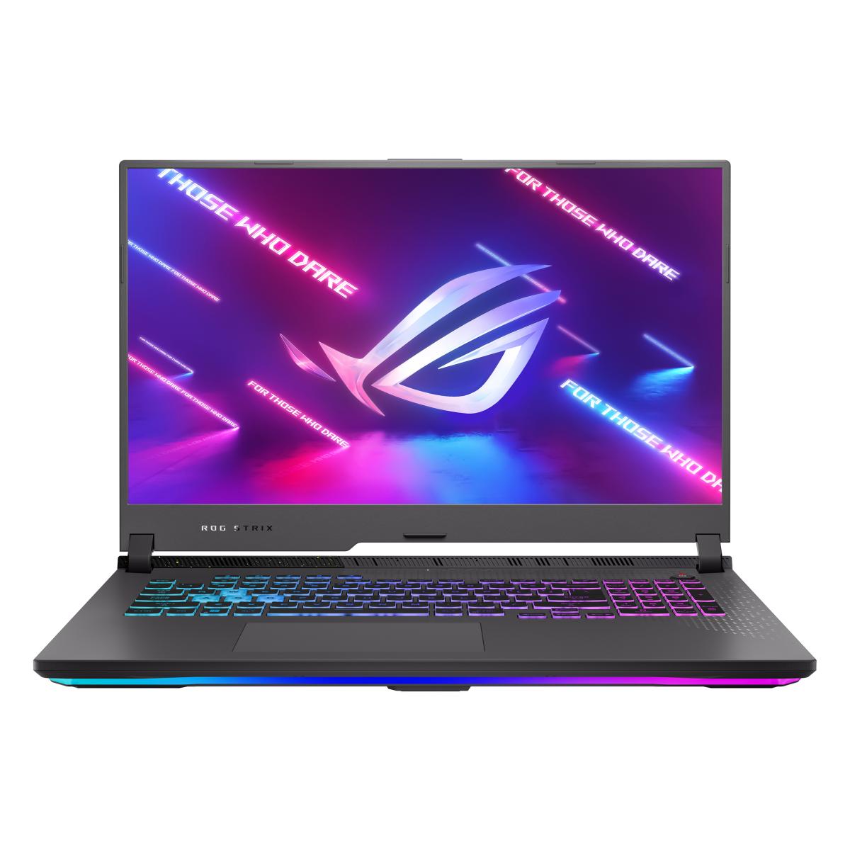 ASUS ROG Strix G17 G713PI-HX049W laptop AMD Ryzen™ 9 7845HX 43.9 cm (17.3") Full HD 16 GB DDR5-SDRAM 1 TB SSD NVIDIA GeForce RTX 4070 Wi-Fi 6E (802.11ax) Windows 11 Home Black, Grey