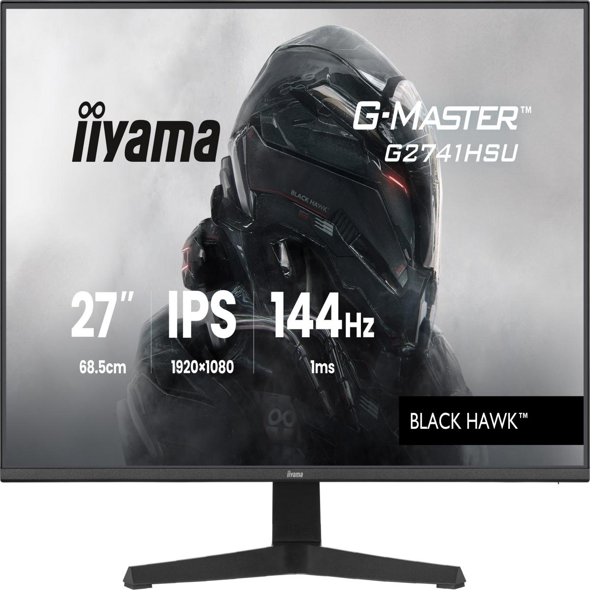 iiyama G-MASTER G2741HSU-B1 computer monitor 68.6 cm (27") 1920 x 1080 pixels Full HD Black