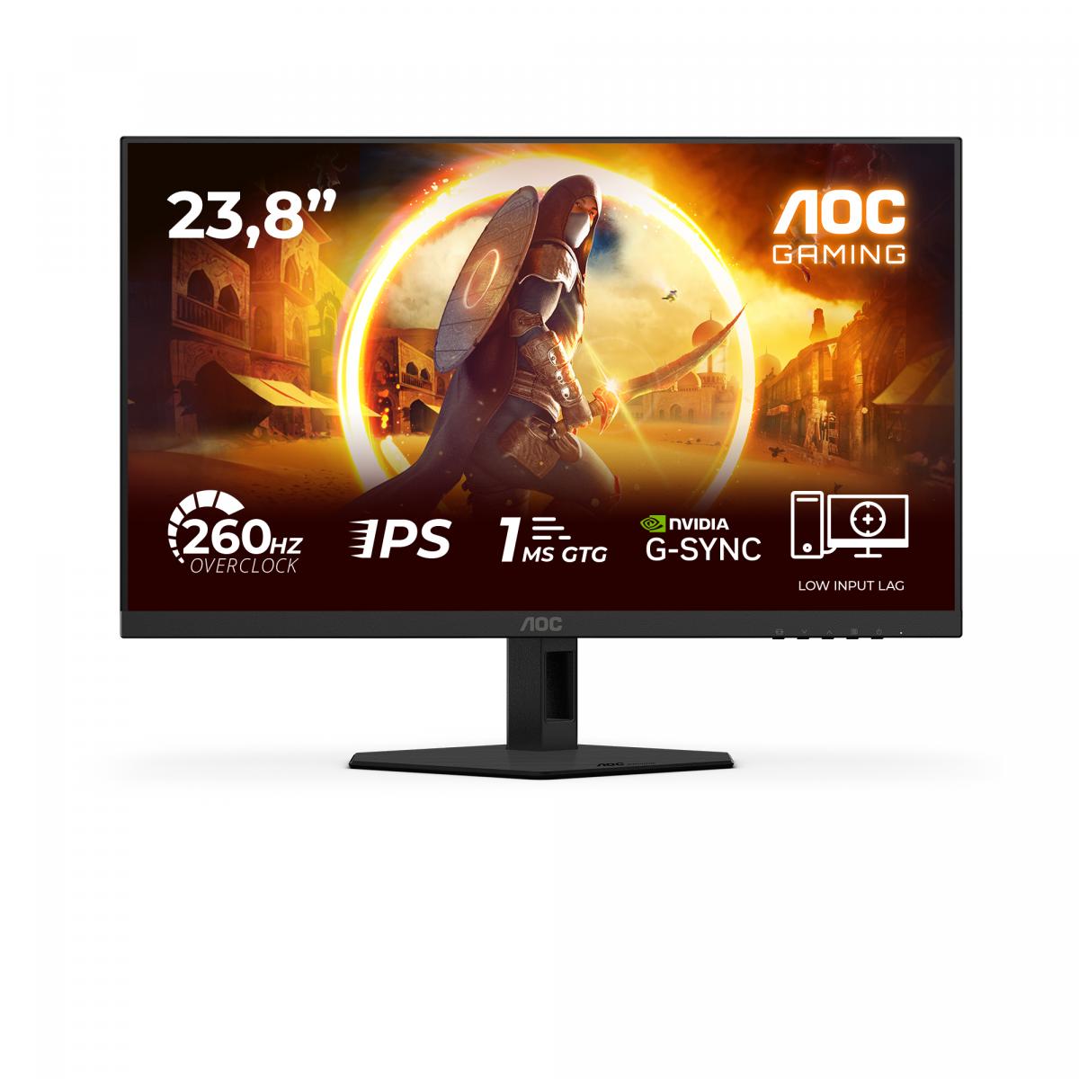 AOC G4 24G4ZRE computer monitor 60.5 cm (23.8") 1920 x 1080 pixels Full HD LED Black, Red