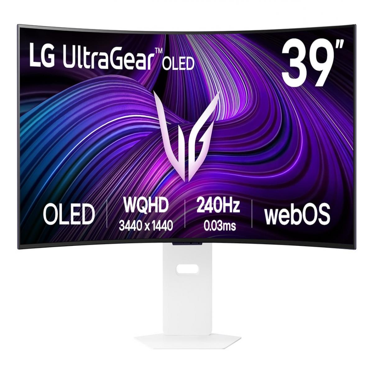 LG 39GX90SA-W computer monitor 99.1 cm (39") 3440 x 1440 pixels Wide Quad HD OLED White