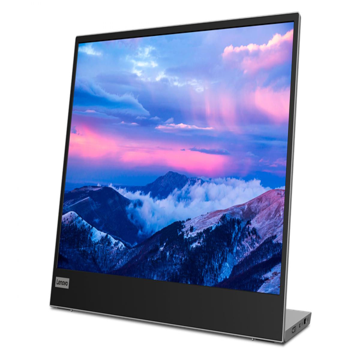 Lenovo L15 computer monitor 39.6 cm (15.6") 1920 x 1080 pixels Full HD LED Black, Grey