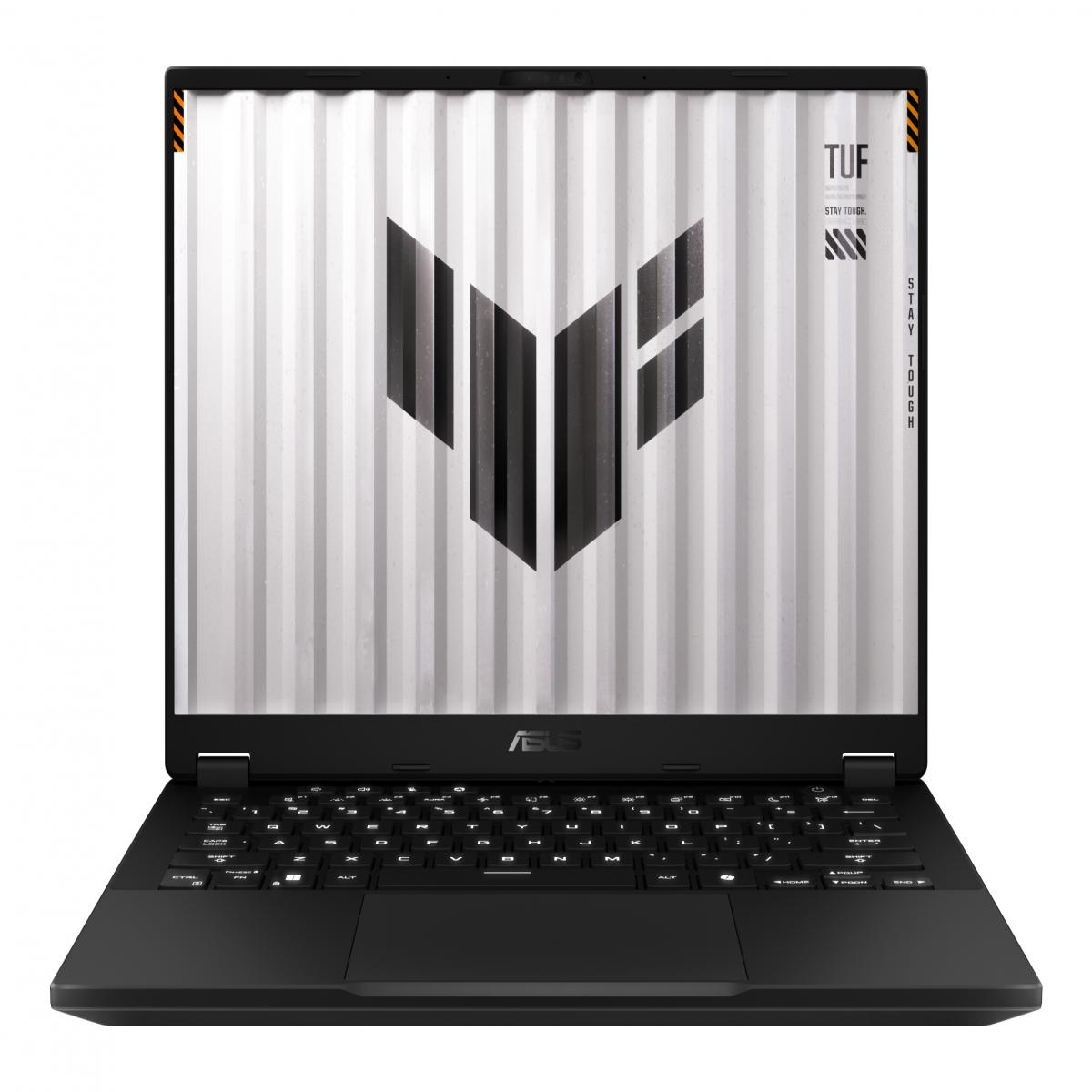 ASUS TUF Gaming A14 FA401KM-RG003W AMD Ryzen™ AI 7 350 Laptop 35.6 cm (14") 2.5K 16 GB LPDDR5x-SDRAM 1 TB SSD NVIDIA GeForce RTX 5060 Wi-Fi 6E (802.11ax) Windows 11 Home Belgian Grey