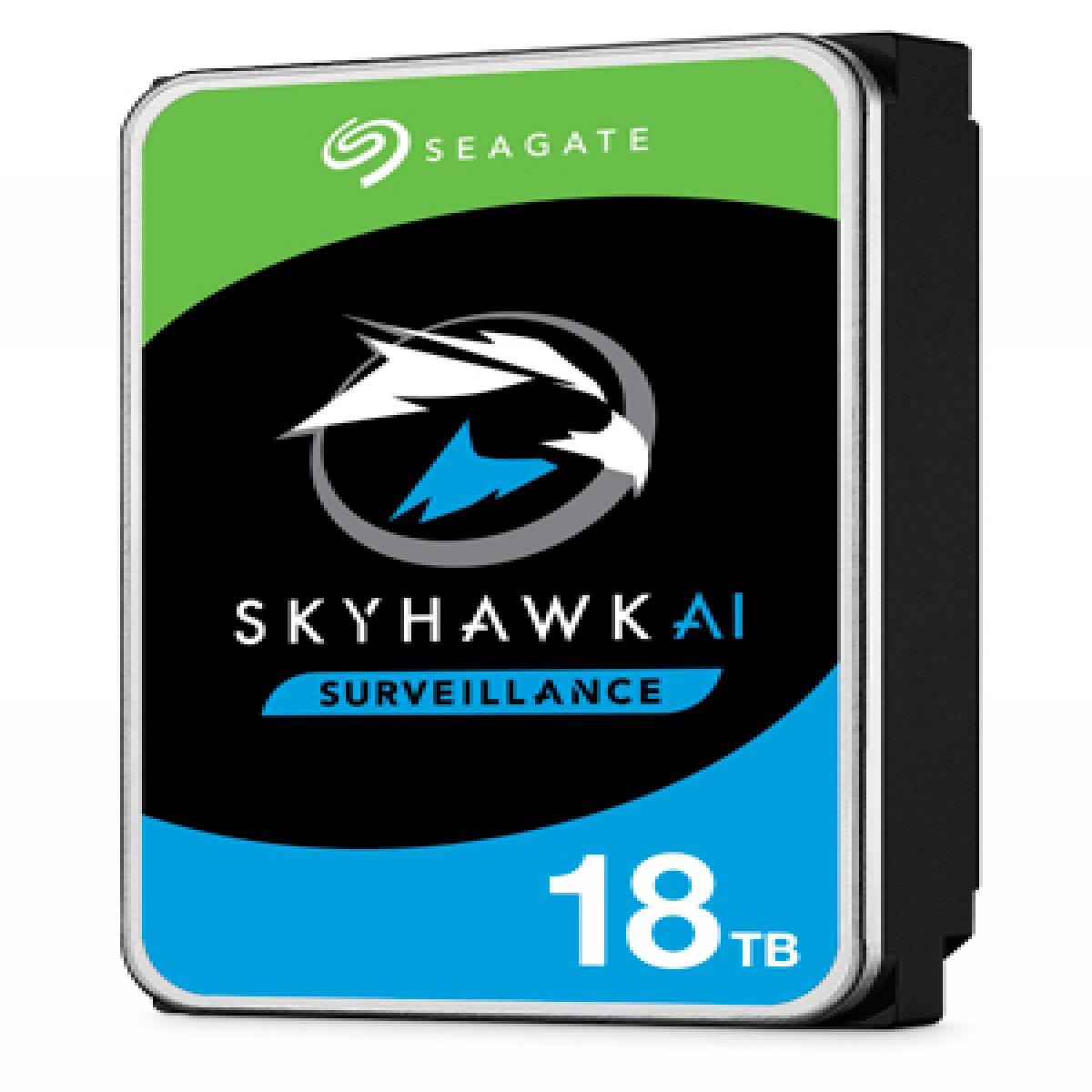 Seagate SkyHawk AI internal hard drive 18 TB 7200 RPM 256 MB 3.5" Serial ATA III