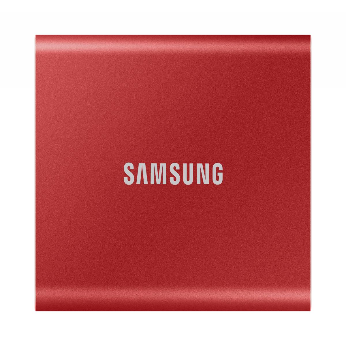Samsung Portable SSD T7 1 TB USB Type-C 3.2 Gen 2 (3.1 Gen 2) Red