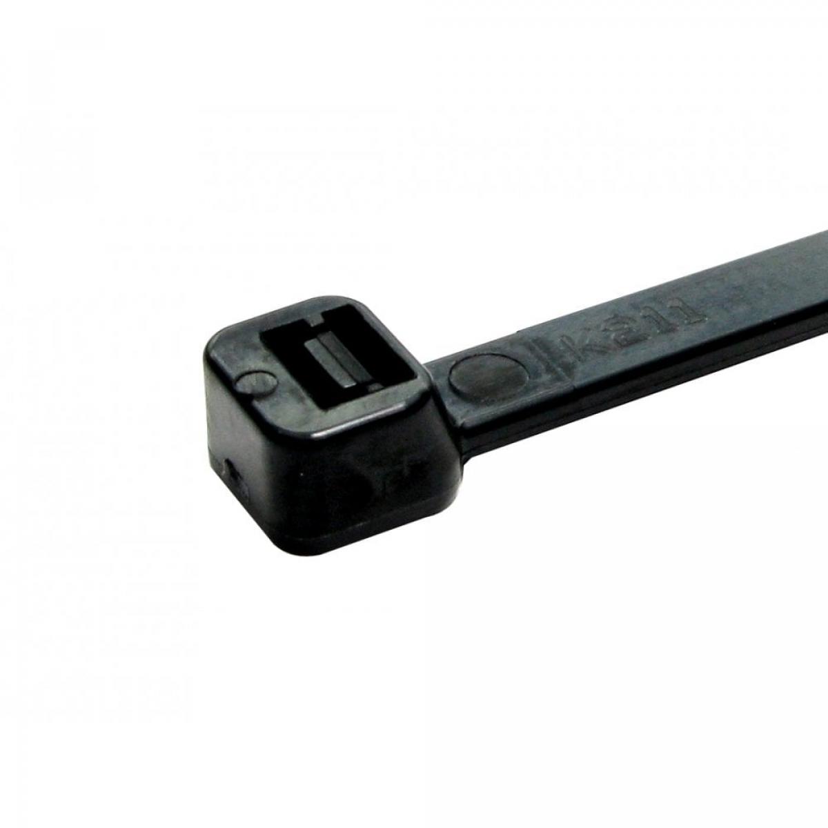 CDL 150mm x 3.6mm Black Tie-100PK