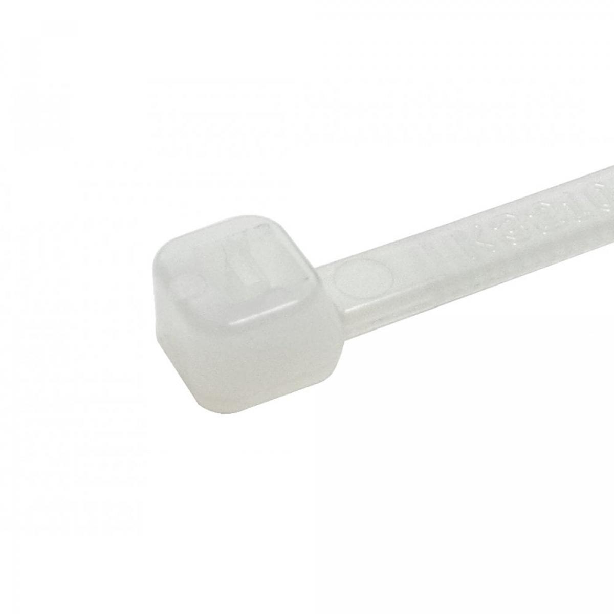CDL 200mm x 4.8mm White Ties-100PK