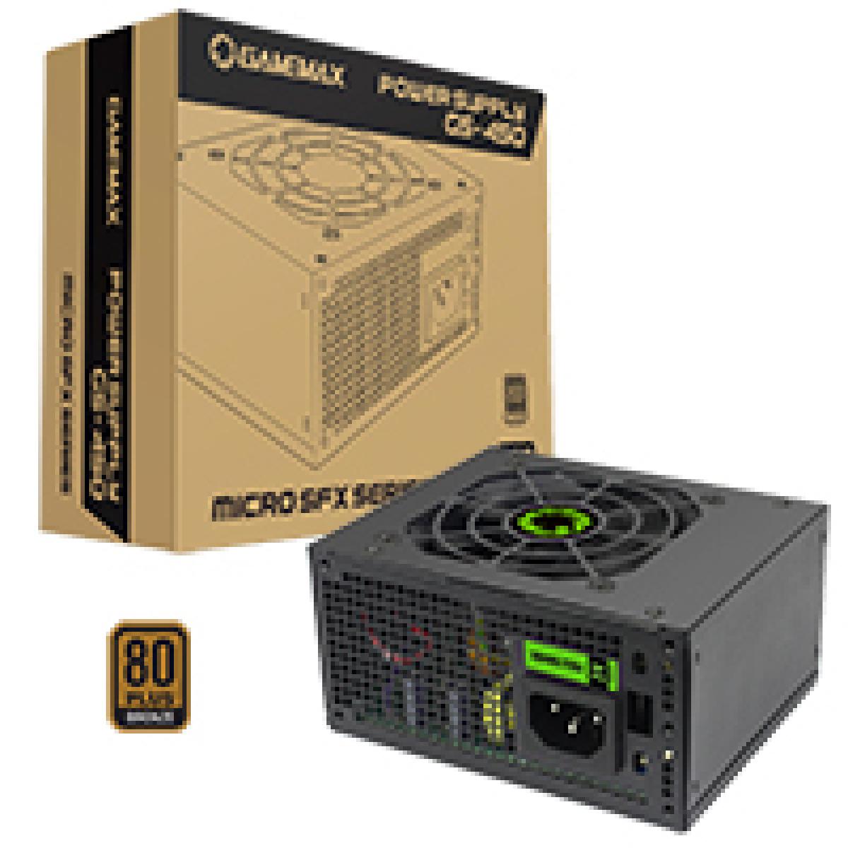 GameMax GS450 450W 80 Plus Bronze SFX Power Supply
