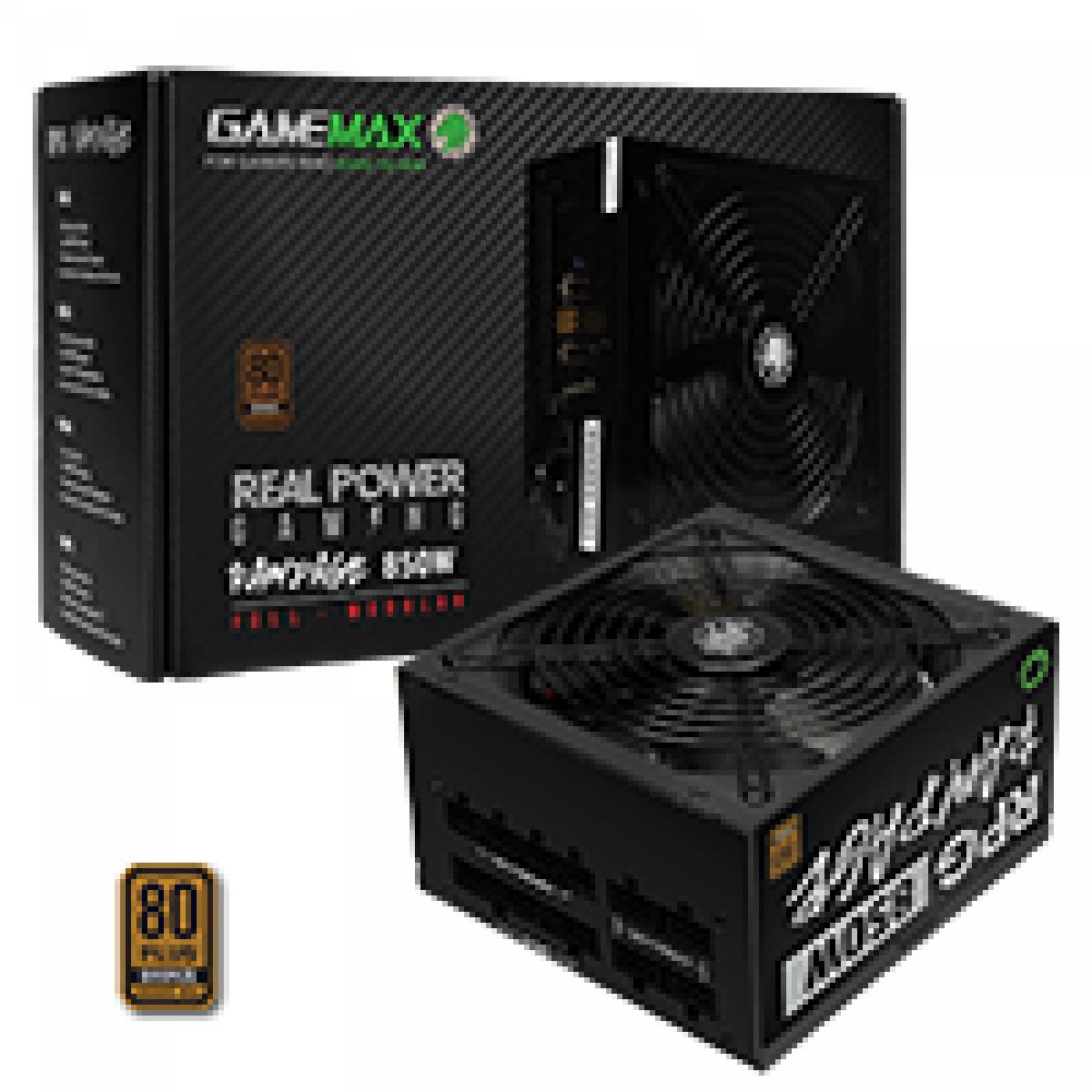 GameMax 850W RPG Rampage Full-Modular 80 Plus Bronze PSU