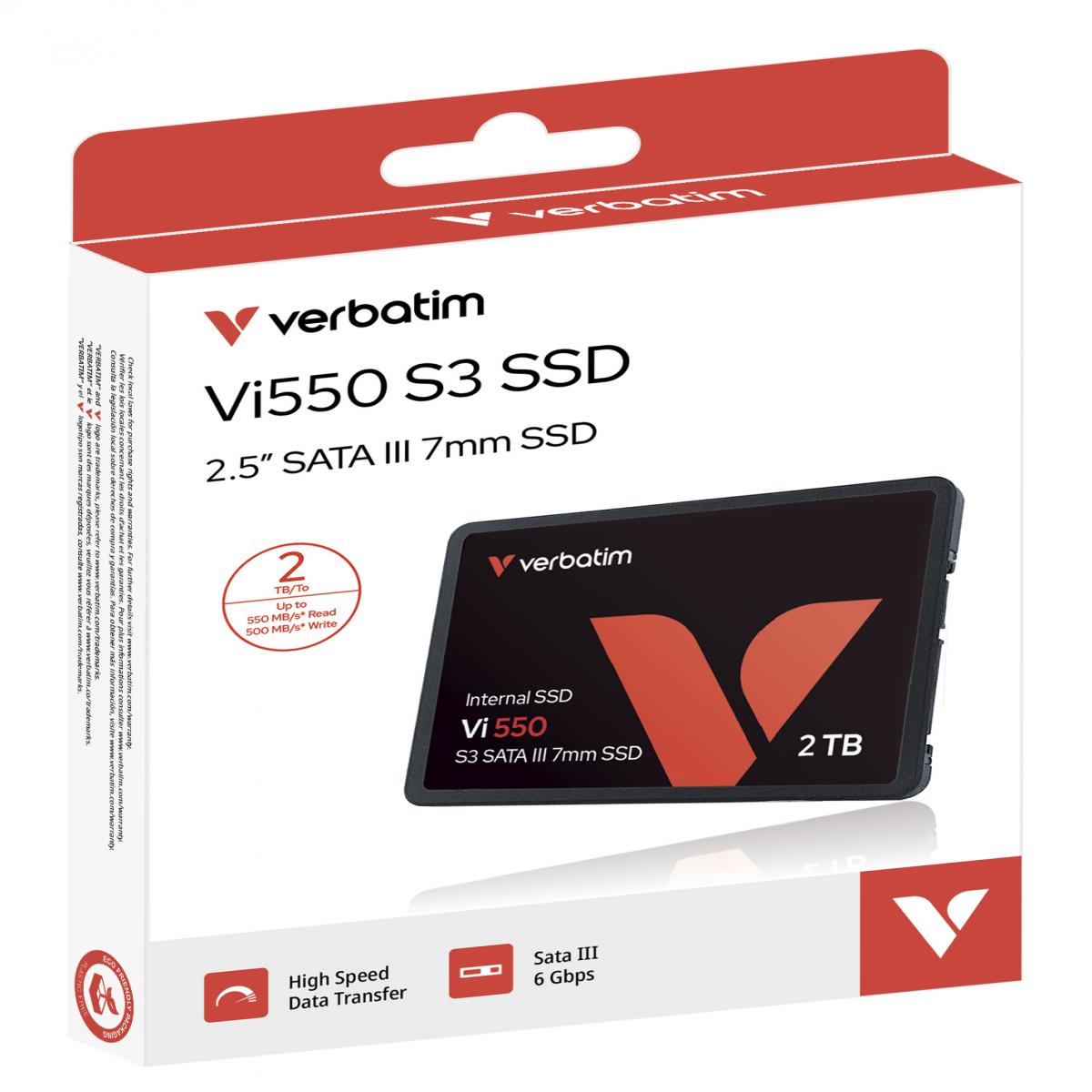 Verbatim Vi550 S3 2 TB 2.5" Serial ATA III