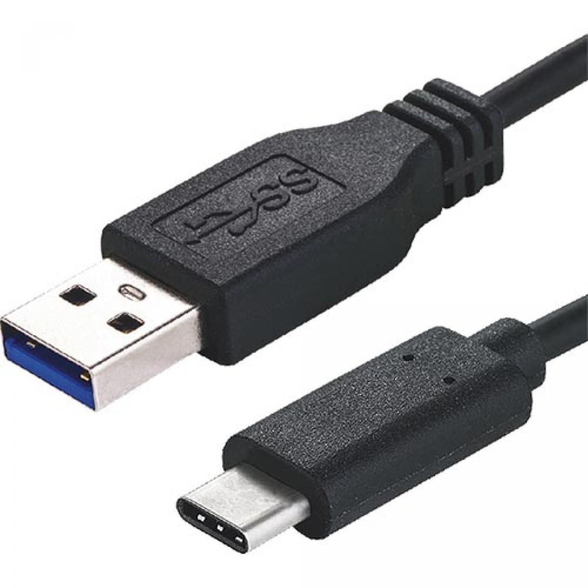 CNL 2M USB-C USB-A 3.0 M-M Bk