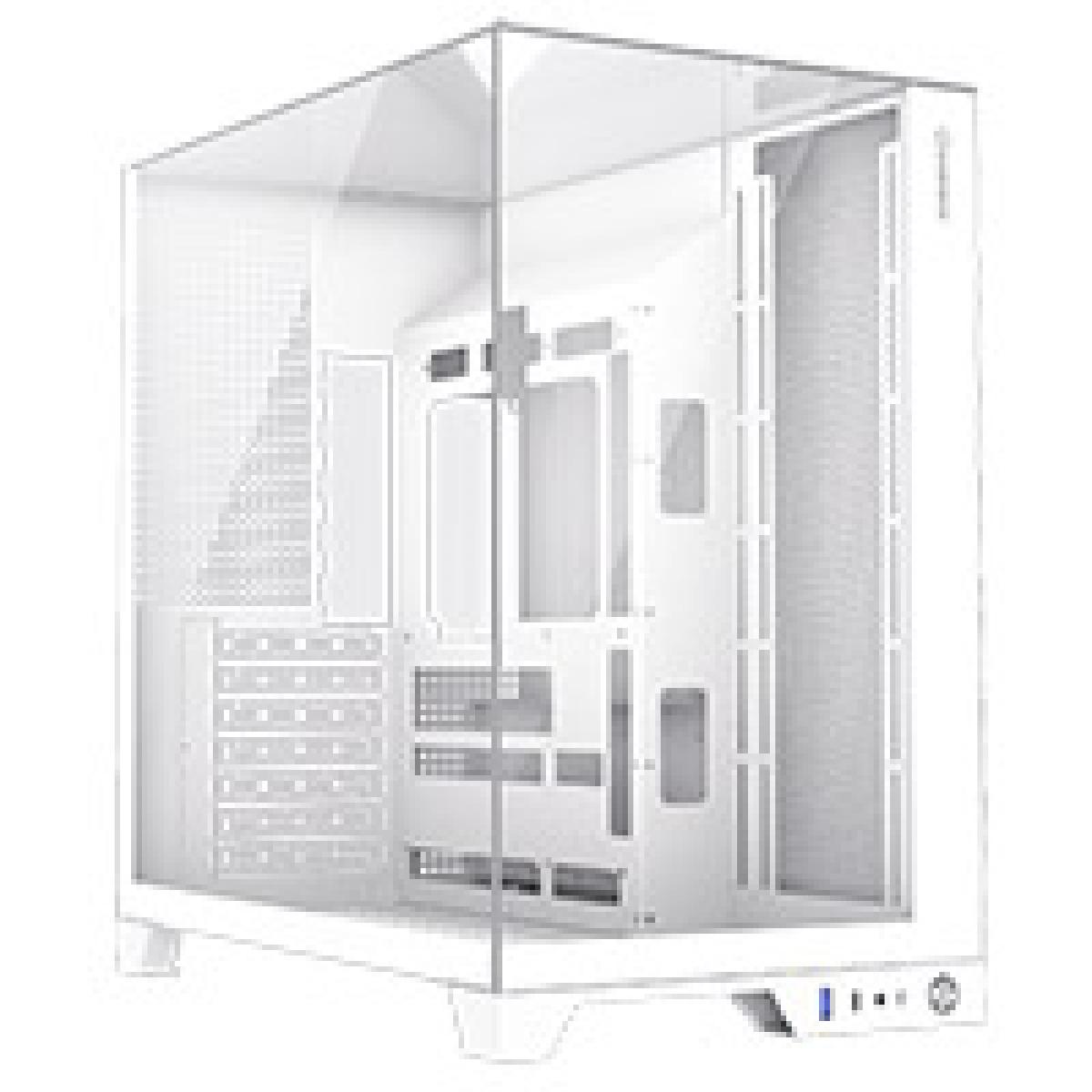 GameMax Infinity Plus White ATX Three-Sided Tempered Glass Gaming Case