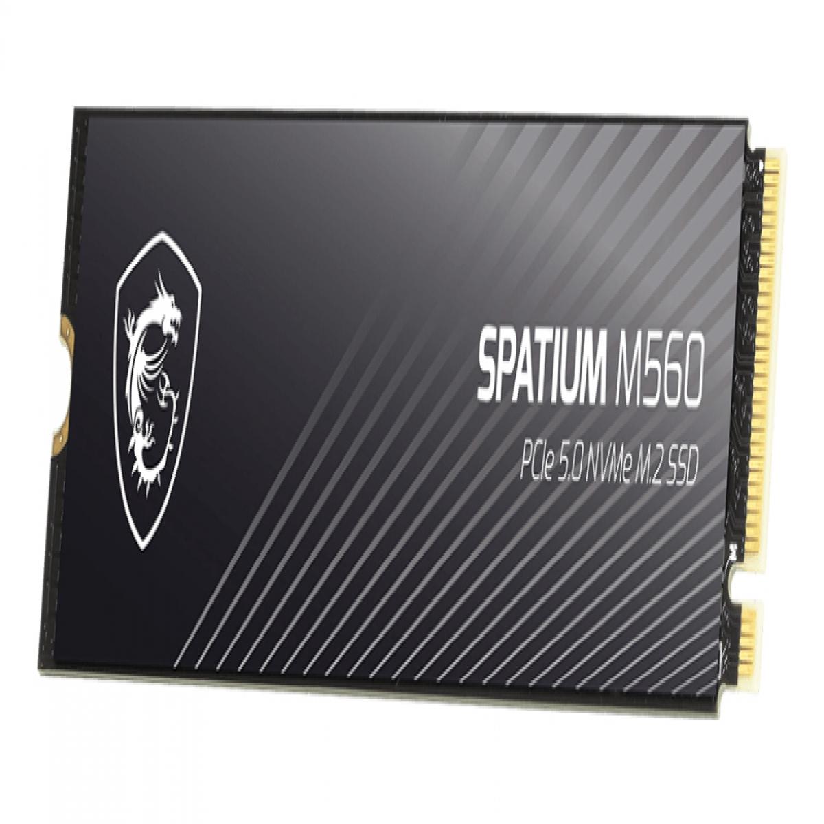 MSI Spatium M560 PCIE 5.0 NVME M.2 2 TB PCI Express 5.0 3D NAND