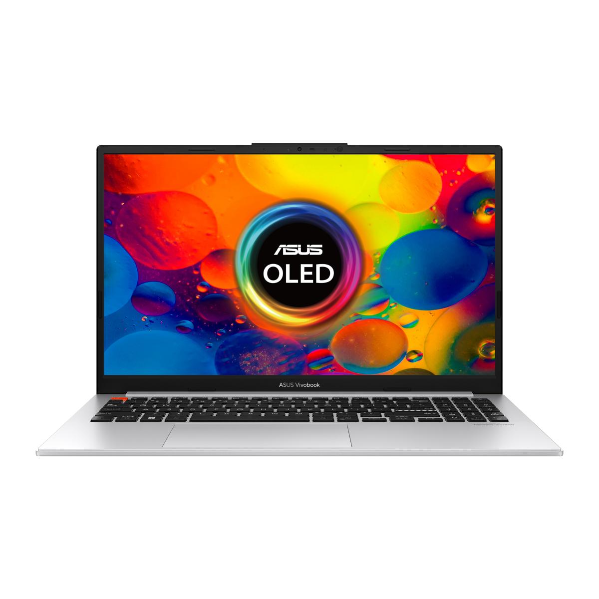 ASUS Vivobook S15 OLED S5504VN-L1060W Intel® Core™ i5 i5-13500H Laptop 39.6 cm (15.6") Full HD 16 GB LPDDR5-SDRAM 512 GB SSD Intel Arc A350M Wi-Fi 6E (802.11ax) Windows 11 Home Silver