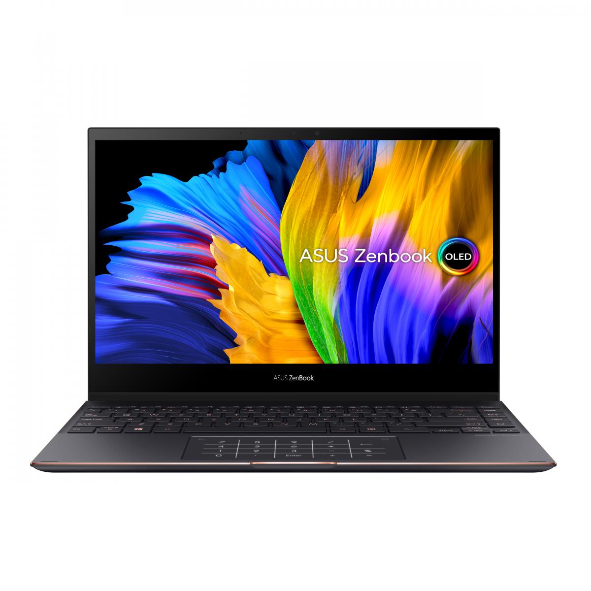ASUS Zenbook Flip S13 OLED UX371EA-HL711W Intel® Core™ i7 i7-1165G7 Hybrid (2-in-1) 33.8 cm (13.3") Touchscreen 4K Ultra HD 16 GB LPDDR4x-SDRAM 1 TB SSD Wi-Fi 6 (802.11ax) Windows 11 Home Black
