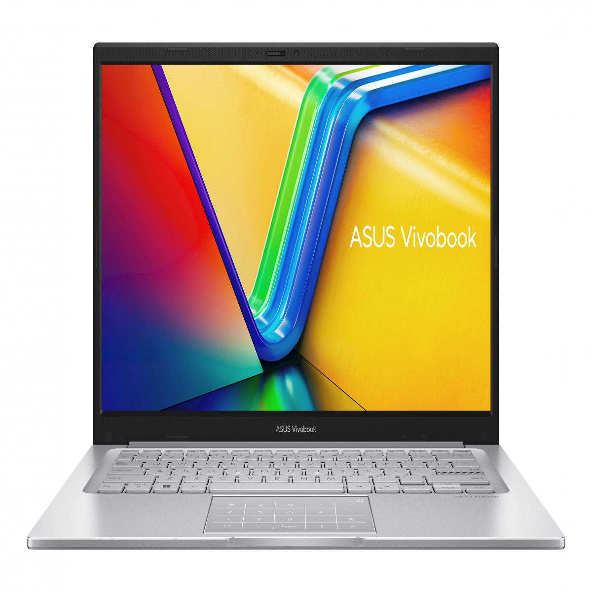 ASUS Vivobook 14 X1404VA-EB076W Intel® Core™ i5 i5-1335U Laptop 35.6 cm (14") Full HD 16 GB DDR4-SDRAM 512 GB SSD Wi-Fi 6E (802.11ax) Windows 11 Home Silver