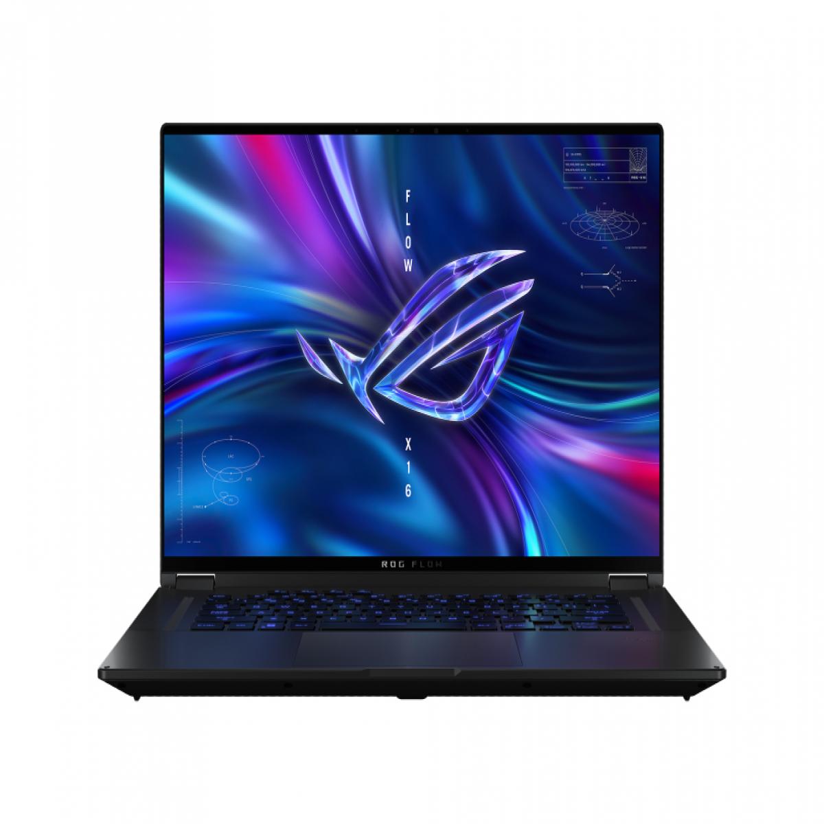 ASUS ROG Flow X16 GV601VV-NF001W Intel® Core™ i9 i9-13900H Hybrid (2-in-1) 40.6 cm (16") Touchscreen WQXGA 16 GB DDR5-SDRAM 1 TB SSD NVIDIA GeForce RTX 4060 Wi-Fi 6E (802.11ax) Windows 11 Home Black