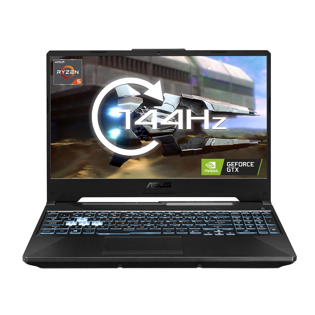 ASUS TUF Gaming A15 FA506NC-HN003W AMD Ryzen™ 5 7535H Laptop 39.6 cm (15.6") Full HD 16 GB DDR5-SDRAM 512 GB SSD NVIDIA GeForce RTX 3050 Wi-Fi 6 (802.11ax) Windows 11 Home Black