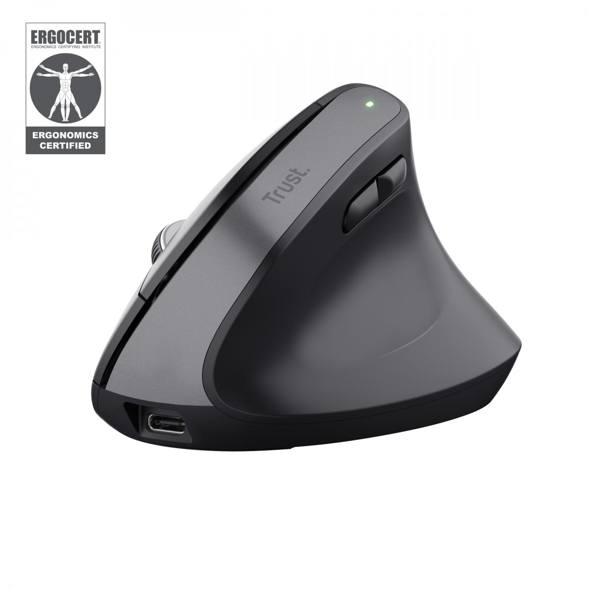 Trust Bayo+ mouse Office Right-hand RF Wireless + Bluetooth Optical 2400 DPI