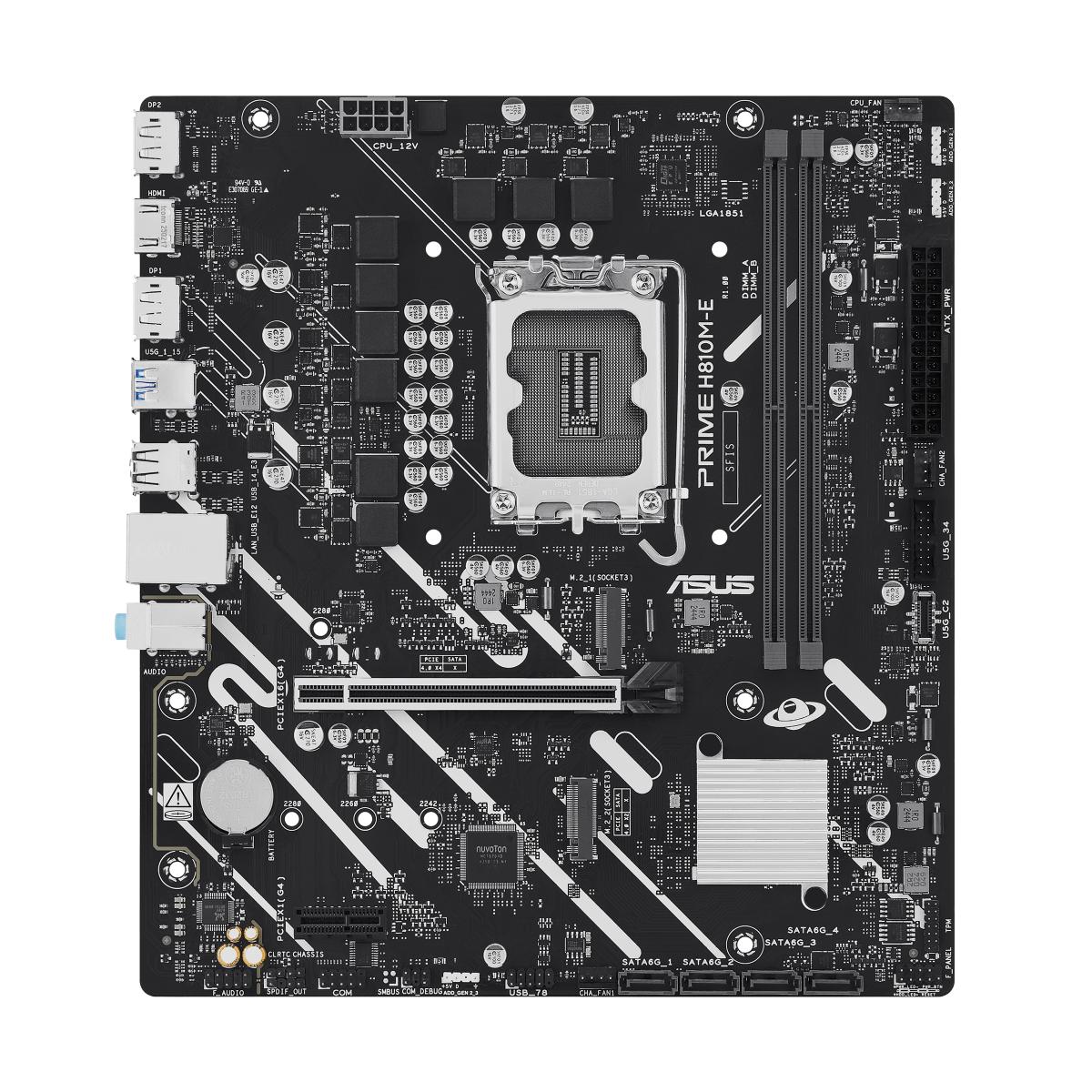 ASUS PRIME H810M-E-CSM Intel H810 LGA 1851 (Socket V1) micro ATX