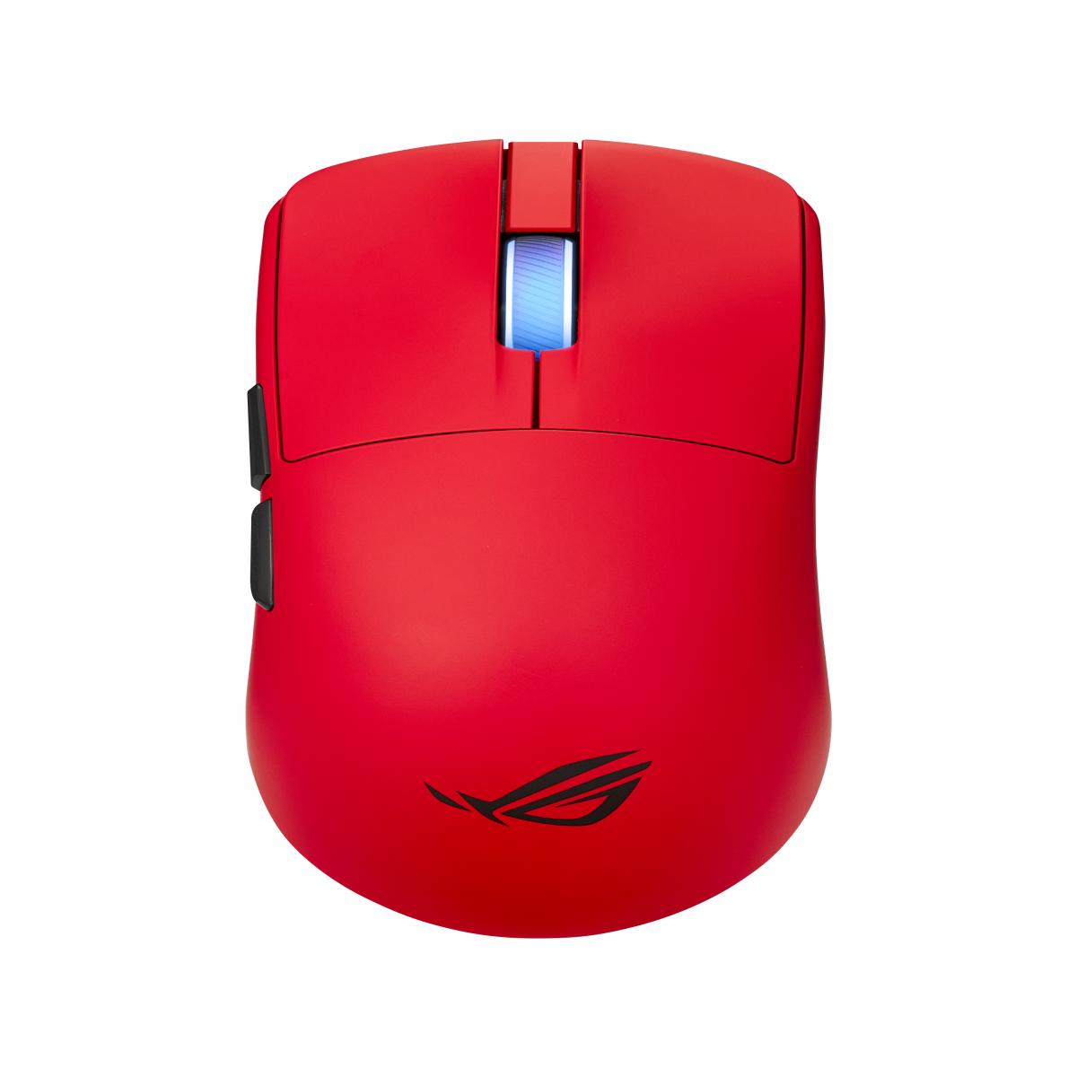 ASUS ROG Harpe II Ace RED mouse Gaming Right-hand RF Wireless + Bluetooth + USB Type-A Optical 42000 DPI