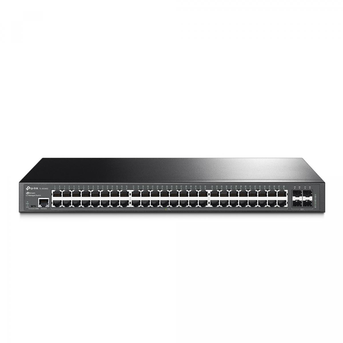 TP-Link JetStream 48-Port Gigabit L2 Managed Switch with 4 SFP Slots