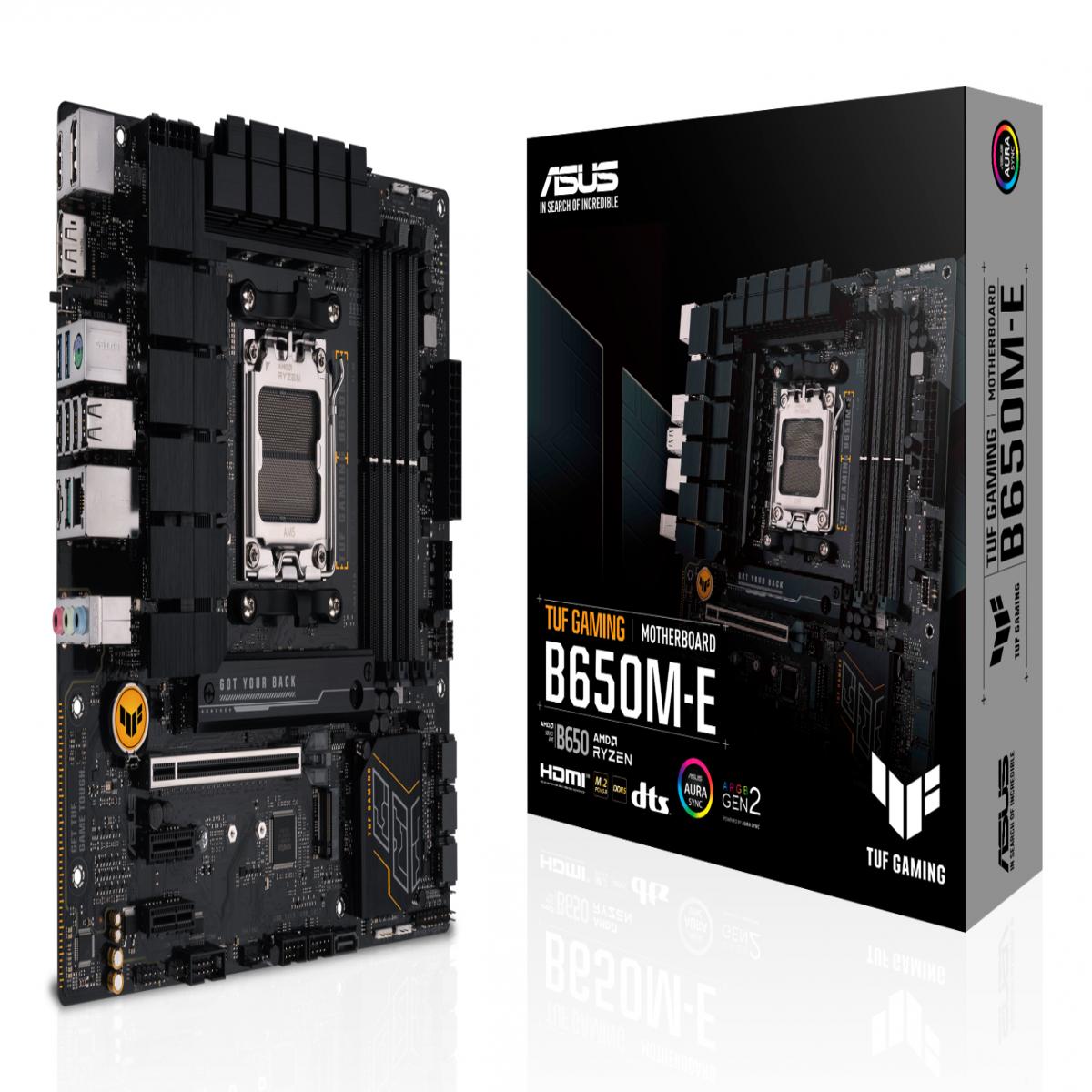 ASUS TUF GAMING B650M-E AMD B650 Socket AM5 micro ATX