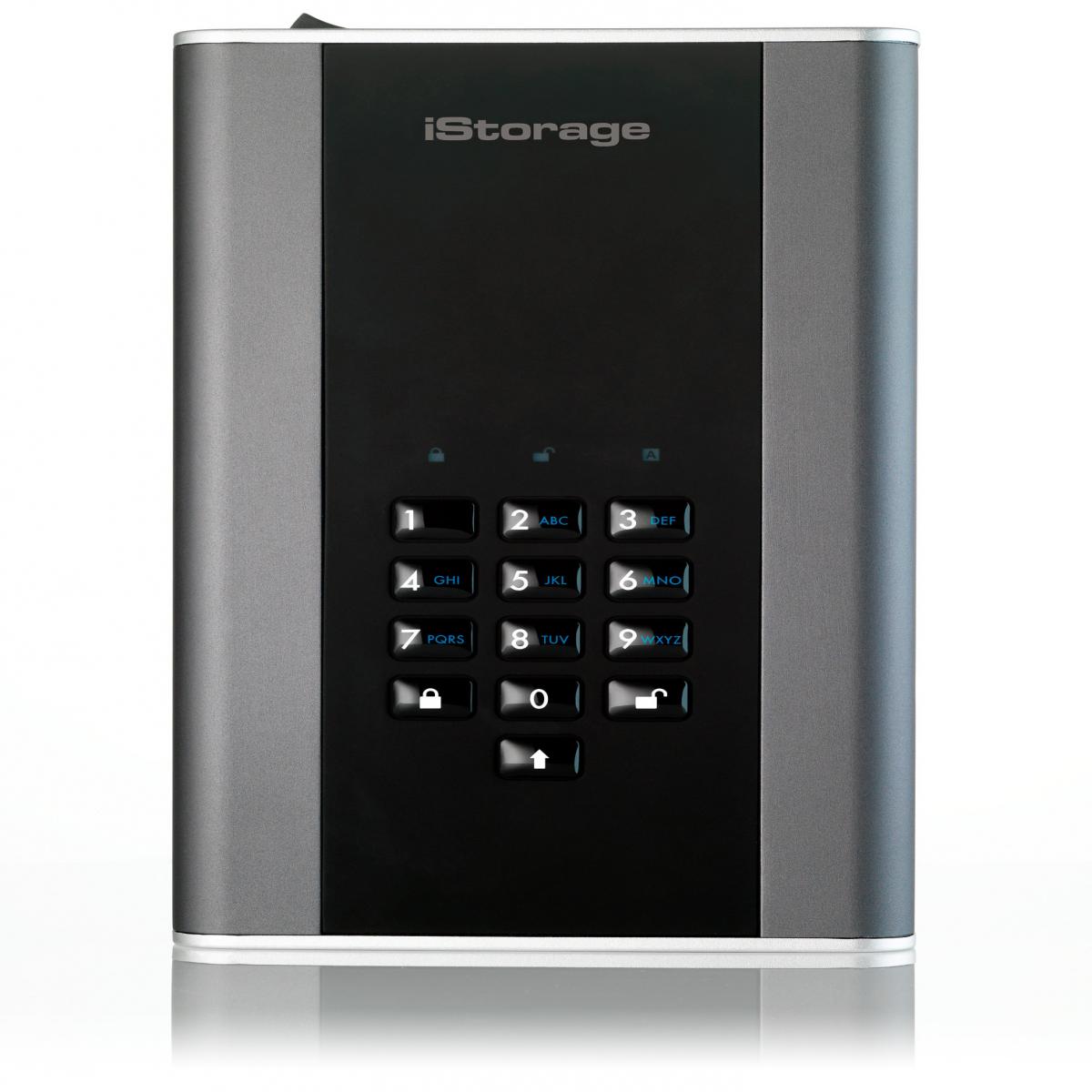 iStorage diskAshur DT² HDD 10TB | Secure Portable Desktop Drive |FIPS 140-2 Level 3 certified | AES-XTS 256-bit Hardware Encryption | Common Criteria EAL5+ (Hardware Certified) | PIN protected | OS & Platform Independent |GDPR, TAA Compliant|Brute force 