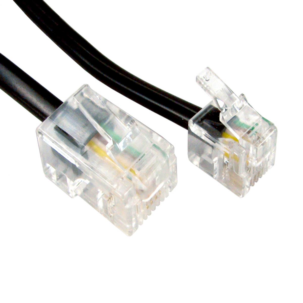 CDL 3m RJ11 to RJ45 Cable - Black