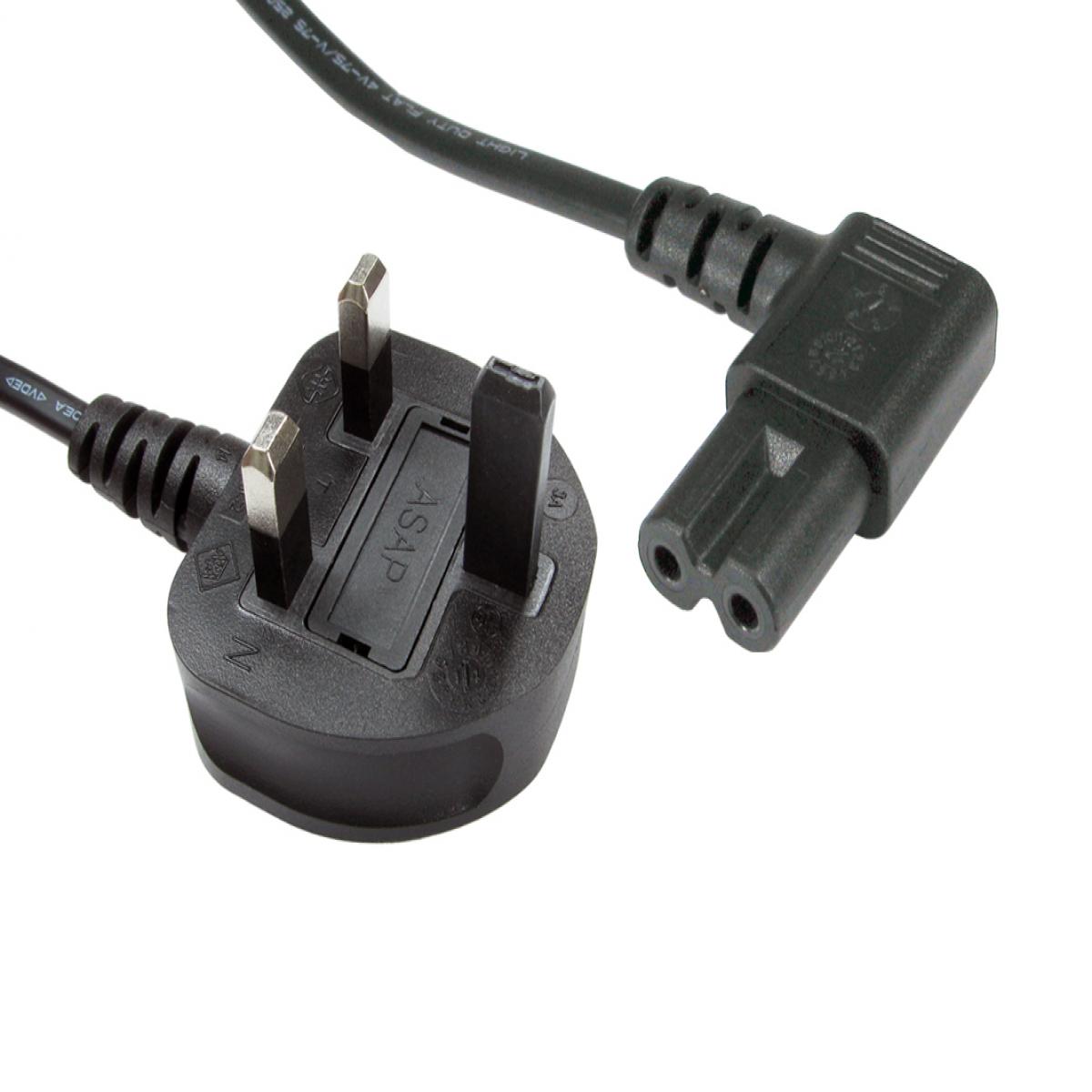 CDL 1.8m UK Plug-Right Angled C7