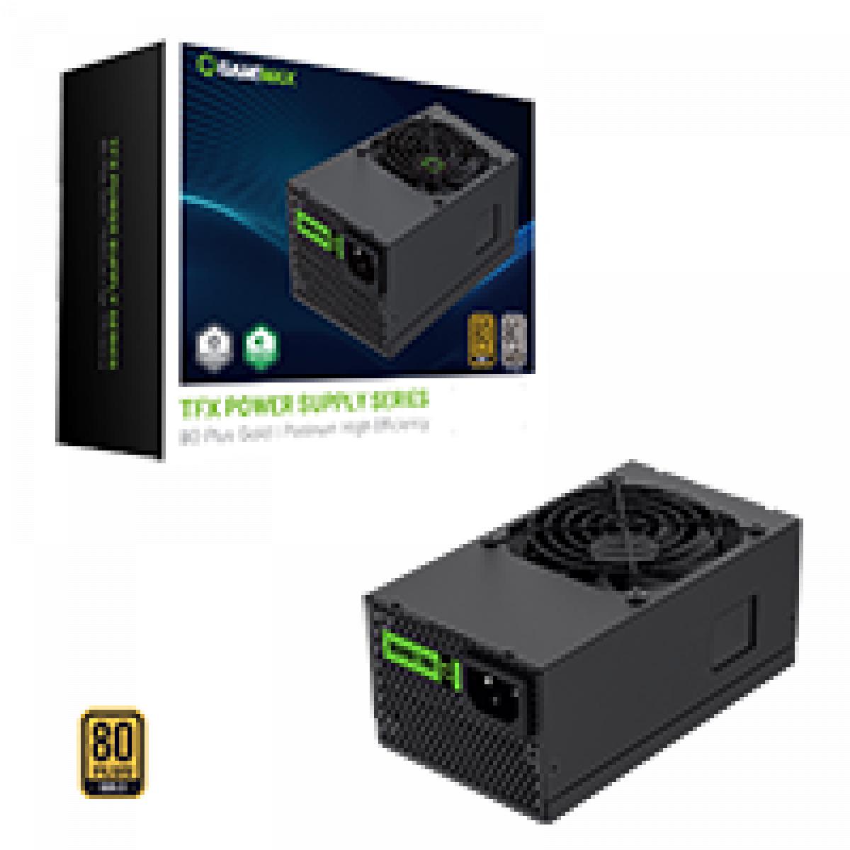 GameMax GT-450G 450W 80 Plus Gold TFX Power Supply With 80mm Black Fan