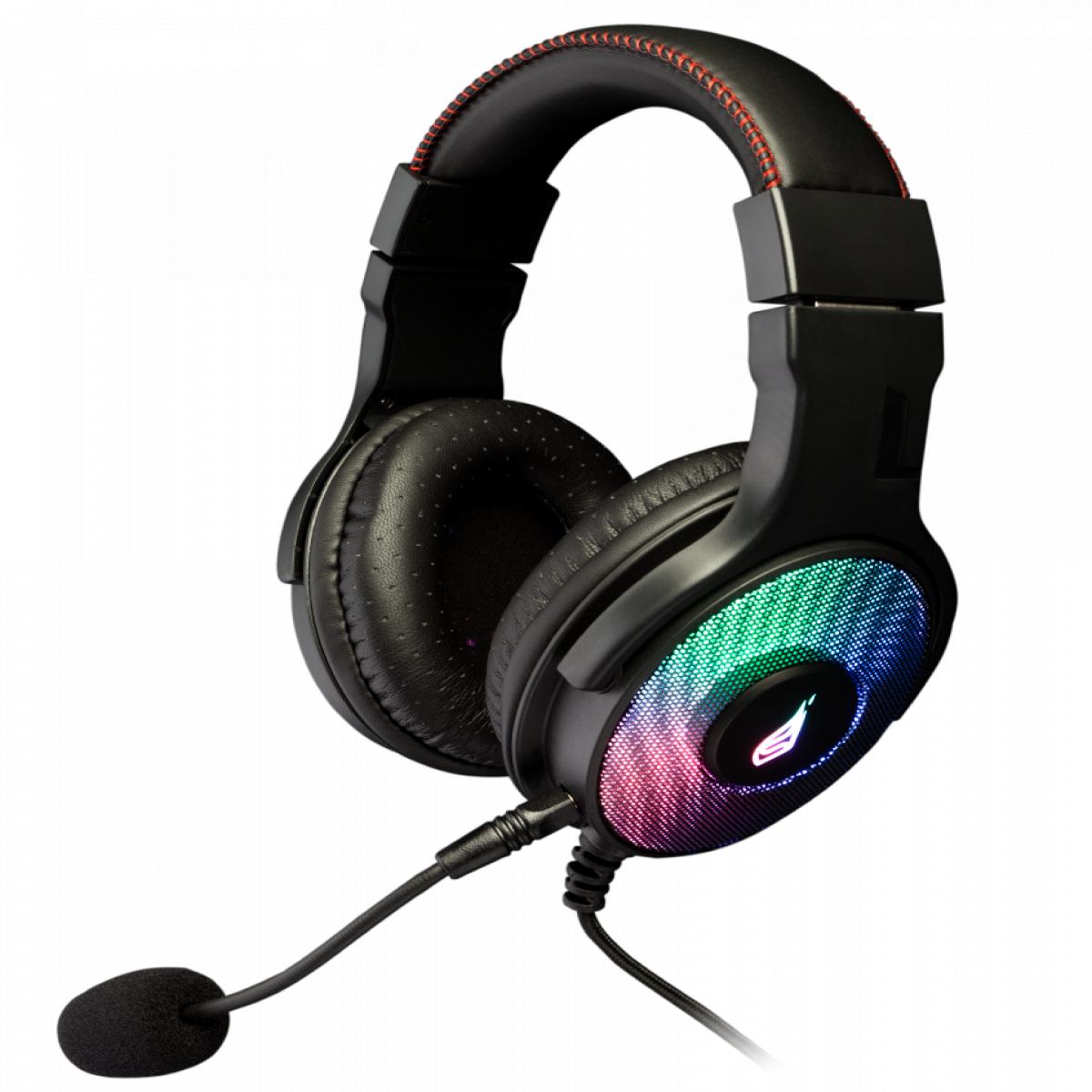 SureFire Harrier 360 Headset Wired Head-band Gaming USB Type-A Carbon