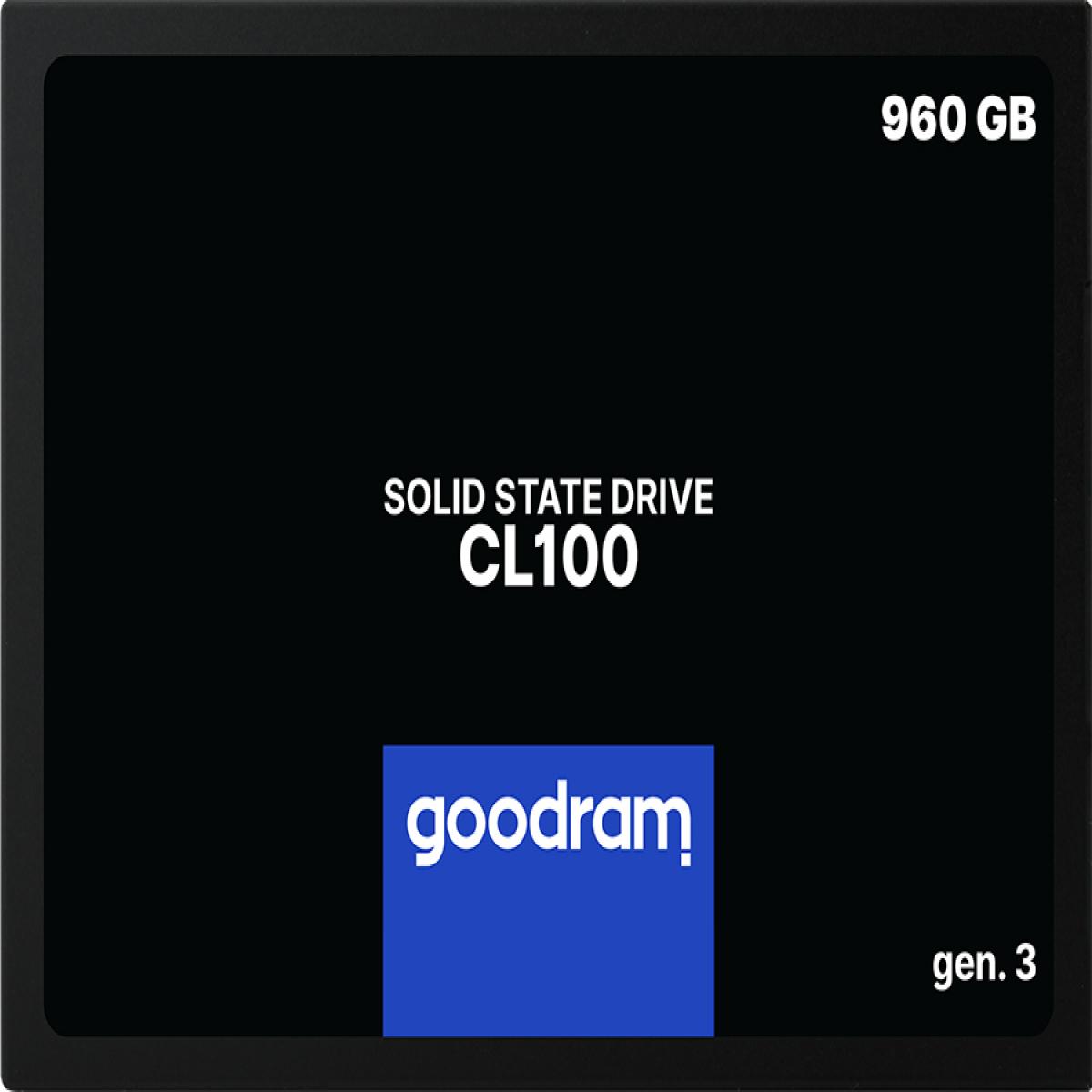 Goodram CL100 GEN.3 120 GB 2.5" Serial ATA III 3D NAND