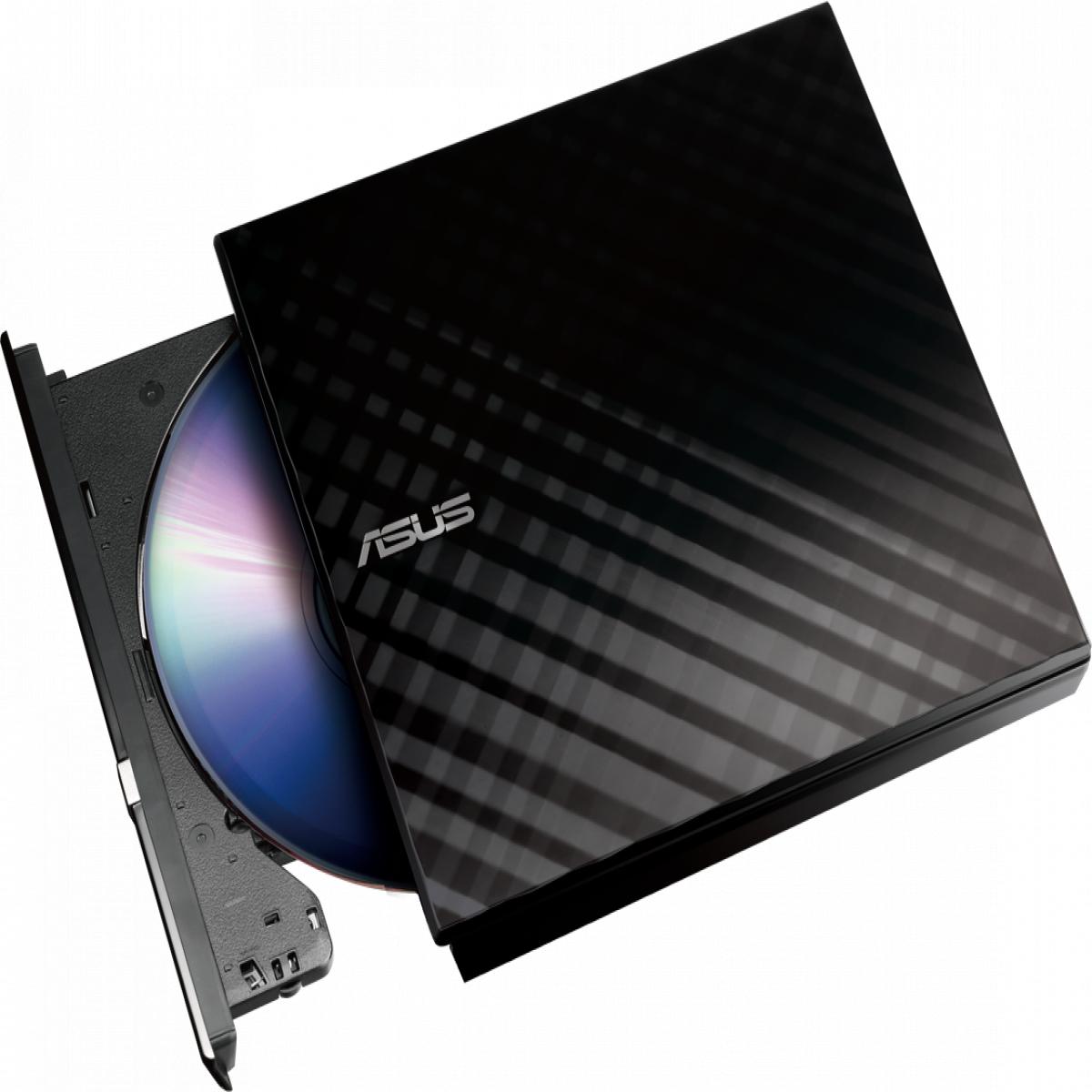 ASUS SDRW-08D2S-U Lite optical disc drive DVD±RW Black