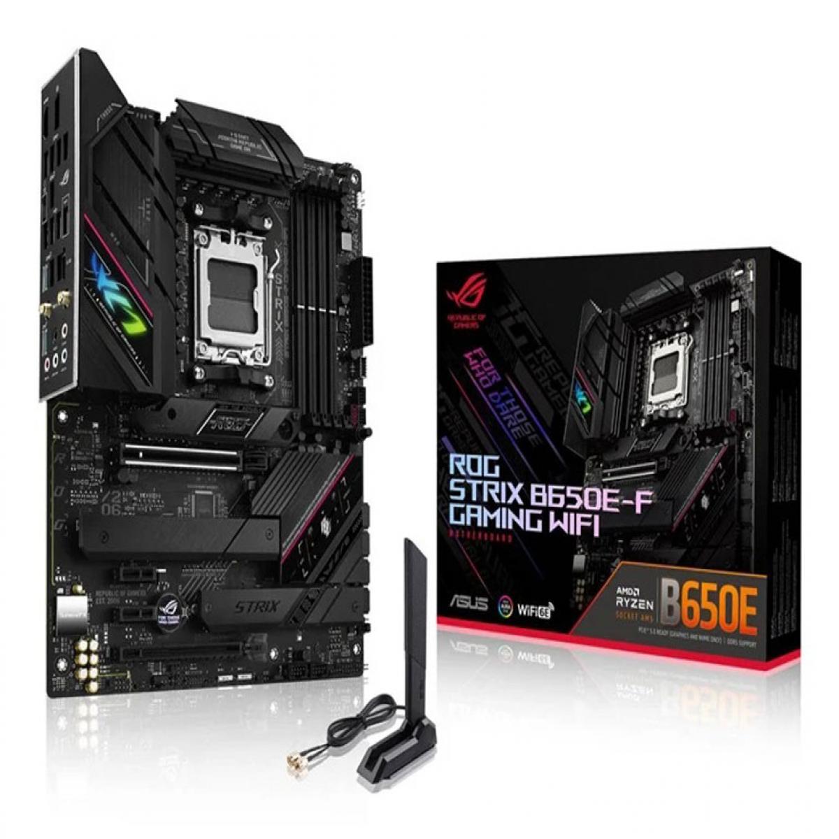 ASUS ROG STRIX B650E-F GAMING WIFI AMD B650 Socket AM5 ATX