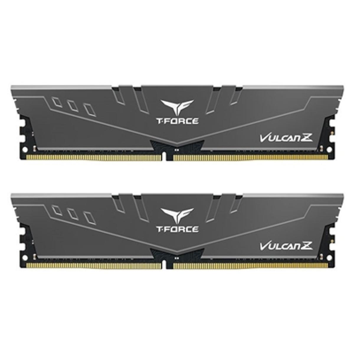 Team T-Force Vulcan Z 16GB Silver Heatsink (2 x 8GB) DDR4 3200MHz DIMM System Memory