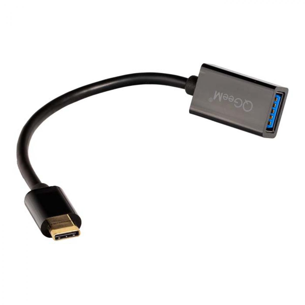 CNL 15cm USB-C F-M Bk Adp