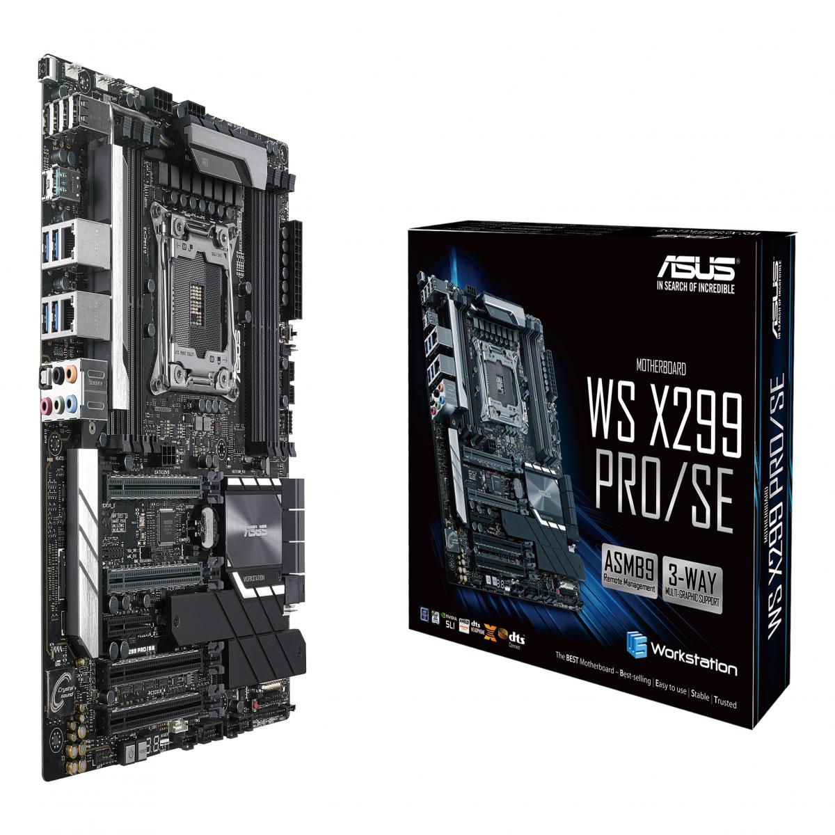 ASUS WS X299 PRO/SE Intel® X299 LGA 2066 (Socket R4) ATX
