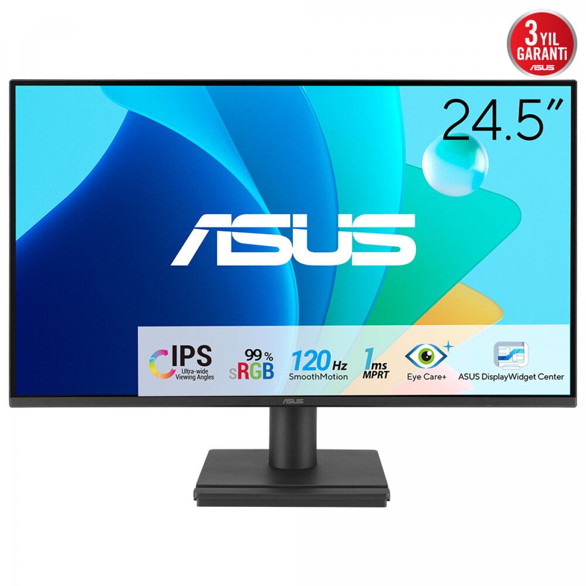 ASUS VA259HGA computer monitor 62.2 cm (24.5") 1920 x 1080 pixels Full HD LCD Black